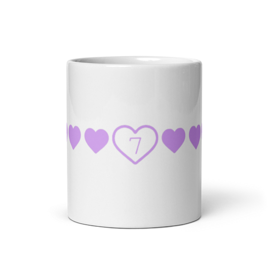 Coffee Mug - 7 Hearts